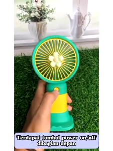 Mini Fan Portable Kipas Angin Mini Dengan USB dan Stand Holder