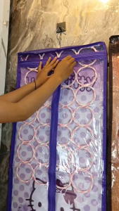 RAK HIJAB RING KARAKTER | RAK JILBAB KERUDUNG | TEMPAT HIJAB JUMBO TEBAL HANGER RING | RAK