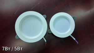 【10PCS】Pin lights led for ceiling Tricolor Downlight Ceiling Light 5W/7W/9W/12W Recessed 3 Color Panel Lights 220V for Living room/Bedroom/Bathroom/Office