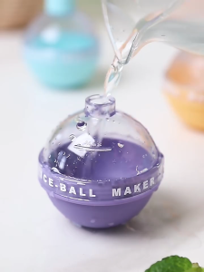 ที่ทำน้ำแข็ง น้ำแข้งก้อนกลม แม่พิมพ์ทำน้ำแข็ง แม่พิมพ์ซิลิโคน ่วัสดุPPเกรดอาหาร ทนทาน ทำง่าย ช่วยให้ประหยัดเวลา