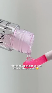 𝗝𝗨𝗡𝗞𝗜𝗘 𝗠𝗔𝗞𝗘𝗨𝗣 -Lip Moist Essence Moisturiszing Lip Serum Pencerah Bibir Dan Merawat Bibir Kering