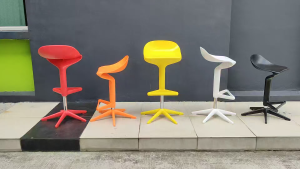 Kartell Spoon Stool / Viva Counter Stool / Adjustable Bar Chair - FRM1006A