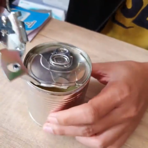 Alat Pembuka Kaleng Stainless Steel 3 IN 1 -  Bukaan Tutup Botol dan Kaleng - Can Opener Stainless Multifungsi DO