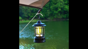 LGM SHOP Camping Lanterns Rechargeable Portable Electric LED Camping Lights
