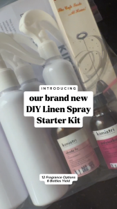 Kimistri Labs DIY Room Spray & Linen Spray Starter Kit