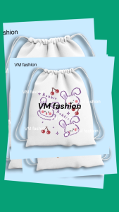 Tas Serut dan Totebag Kanvas Motif Milk Lucu Bahan Kanvas Tebal Berkualitas