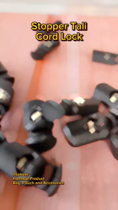 Mengenal Stopper Tali Bentuk Botol & Aksesoris Jahit Karet