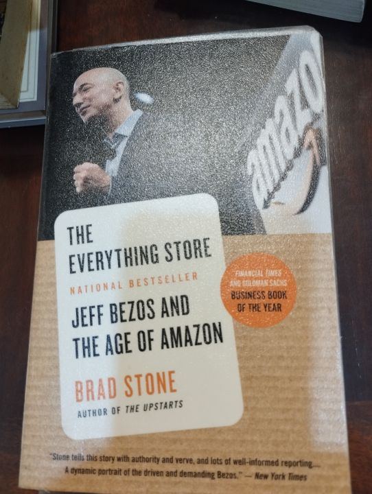 THE EVERYTHING STORE- Jeff Bezos and the age of Amazon (second hand ...