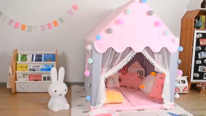 Nordic Style Childrens tent indoor princess girl home small castle boy sleeping play house baby house toys