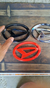 Emblem Logo belakang xenia ayla sigra ukuran 13cm / Logo daihatsu alya sigra xenia