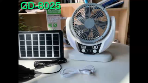 【Malay Hot Sale】Solar fan Outdoor cooling device strong cold wind Solar Panel Fan DC Fan Large Home Solar fan 6inch Solar fan  Outdoor Solar Fan  Solar Electric Fans  Fan Solar Solar Energy Fans For House Toilet Solar Powered Fan 太阳能风扇 家用太阳能风扇