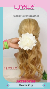 LYNELLE Fabric Brooches Women Flower Pin FLOWER CLIP-ASS