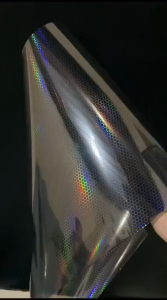 SKOTLET STIKER LAMPU MOTOR MOTIF CARBON HOLOGRAM STIKER LAMPU HOLOGRAM STIKER LAMPU MOTOR PELANGI