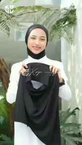 Koyu Hijab Pasmina Instan Aisyah: Hijab Keren & Nyaman