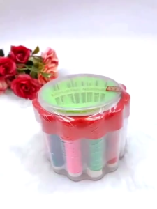 9Colors Portable Travel Mini Sewing Kit Thread HouseholdSet Needle String Needlework Jarum Jahit Set Home Sewing Kit