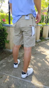 กางเกงขาสั้นผู้ชาย ผ้ายืด เนื้อผ้านิ่มมาก ผ้ายืด ผ้ายืด ผ้ายืด สีไม่ตก