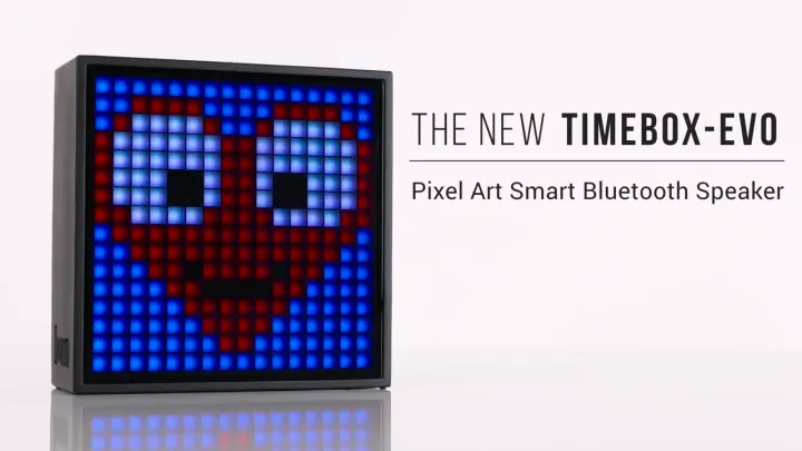 Original Divoom Timebox Evo Bluetooth Portable Speaker with Clock