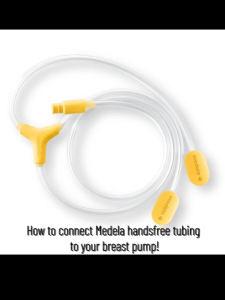 Medela Hands-free Collection Cups Tubing to connect with Spectra Buddha Malish Old freestyle Avent breast pump