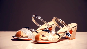 Women Pointed Block Thick Heels Sandals Korean sandals #611