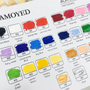 SAMOYED ACP-M100 Cat Lukis Akrilik / Acrylic Paint / Colours 100 ml Emas / Perak / Metalik / Gold / Silver / Metallic