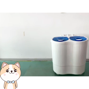 WXB เครื่องซักผ้า เครื่องซักผ้าถังคู่ เครื่องซักผ้ากึ่งอัตโนมัติ เครื่องซักผ้า เครื่องซักผ้าหลายฟังก์ชั่นความจุ 7.5 กก.