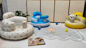 【Summer HotSale】Baby Bath Seats เก้าอี้หัดนั่งเป่าลม พกพาสะดวก สำหรับเด็กไว 3 เดือนขึ้นไป