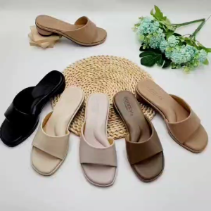 รองเท้าลำลองเพื่อสุขภาพ ส้นมาการอง สูง 1 นิ้ว รุ่น JW8200