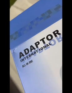 Universal Travel Adaptor International Worldwide Charger Plug Socket Charging Converter 2pin 3pin