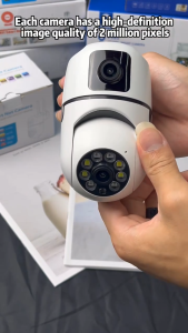 CCTV Kamera V380 pro WiFi tanpa wayar 5MP HD 360 ° rotasi deteksi manusia Monitor jauh menggunakan aplikasi Penglihatan malam inframerah IP66 waterproof Garansi 1 Tahun Kamera Keamanan - Lazada