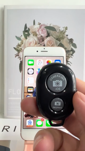 Universal Bluetooth Camera Shutter Remote Control Wireless Selfie Button Clicker