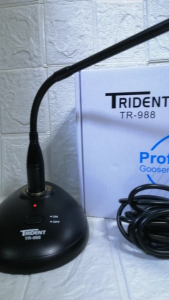 Trident TR-988 condenser mic Professional Gooseneck Microphone 18 Detachable base