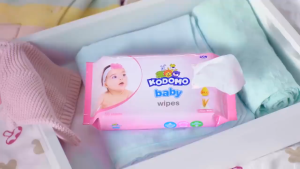KODOMO Baby Wipes | Tisu Basah Bayi Blue Aloe Vera | Pink Rice Milk 50S | Alcohol Free | Anti Bacteria | FUFUMISE