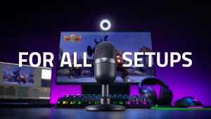 Razer Seiren Mini Compact Streaming Microphone | Perfect for Portable Streaming