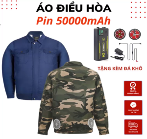 QUẠT RỜI ÁO ĐIỀU HOÀ 18V KHÔNG CHỔI THAN CHẠY CỰC ÊM
