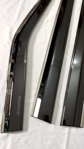 Vè Che Mưa Chỉ Inox Xe Mitsubishi Xforce 2026-2026 Form Mới Bộ 4 Thanh Vè Sẵn keo Dán 3M