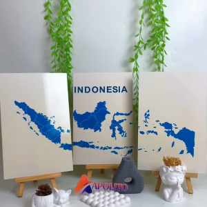 HIASAN DINDING SATU SET PETA INDONESIA WALL DECOR HIASAN DINDING PETA PAJANGAN KAYU POSTER KAYU SET PETA INDONESIA
