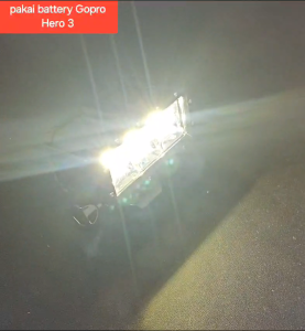 Lampu action camera light gopro light lampu