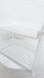 Rak Jaring Serbaguna Multifungsi 2 Tingkat TRILINS Warna-warni