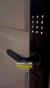 COD Gagang pintu  rumah pakai sidik jari / gagang pintu kamar sidik jari mewah minimalis / smart door lock / kunci pintu sidik jari / gagang pintu satu set kunci