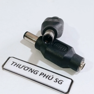 Đầu sạc Laptop Dell / Chuẩn cắm 5.5mm x 2.1mm ra đầu Kim Lớn (7.4mm x 5.0mm)