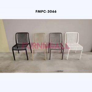 Furnimall PP Plastic Chair Outdoor Relax Chair Cafe Dining Kerusi Sandar Plastik kerusi meja makan Dining Chair
