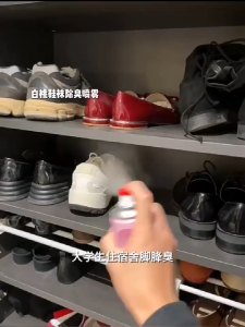 Shoe Deodorizer Spray 265ml 鞋袜除臭剂清新去异味汗臭脚臭鞋柜除味除臭剂喷雾鞋子除臭喷雾