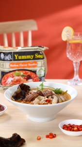 [HALAL] BaiXiang Instant Noodles Mutton Flavor Ramen 【Yummy Soup Series】5x102g New Date