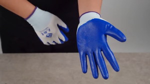 ถุงมือเคลือบยาง (ยกโหล 12คู่) ถุงมือ กันหนาม กันบาด กันคม ถุงมือช่าง มีสารพัดประโยชน์ ขนาดฟรีไซส์