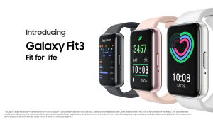 Samsung Galaxy Fit3 1.6" AMOLED Display 100+ Workout Modes Heart Rate Monitoring Sleep Tracking Original Samsung Smartband