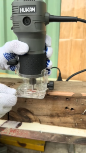 Máy Soi Máy Phay Gỗ Hukan - G2 - MPG 0635 Công Suất 700W Tặng Kèm 12 Mũi Phay Gỗ Chuyên Dụng