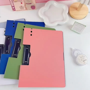 Papan Jalan A4 Papan Ujian Clipboard Cover With File Organizer A4