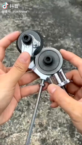 Adaptor Pemotong Seng Alat Pemotong Lembaran Logam Alat Pemotong Belah Plat Besi dengan Mesin Bor