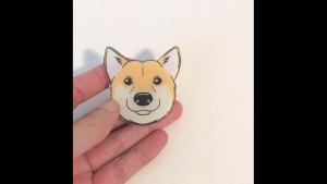 Cute SHIBA INU Dog Phone Grip