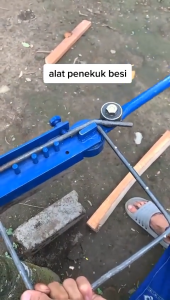 Alat Pembengkok Besi Penekuk Besi Ukuran 4-10mm: Cepat & Praktis